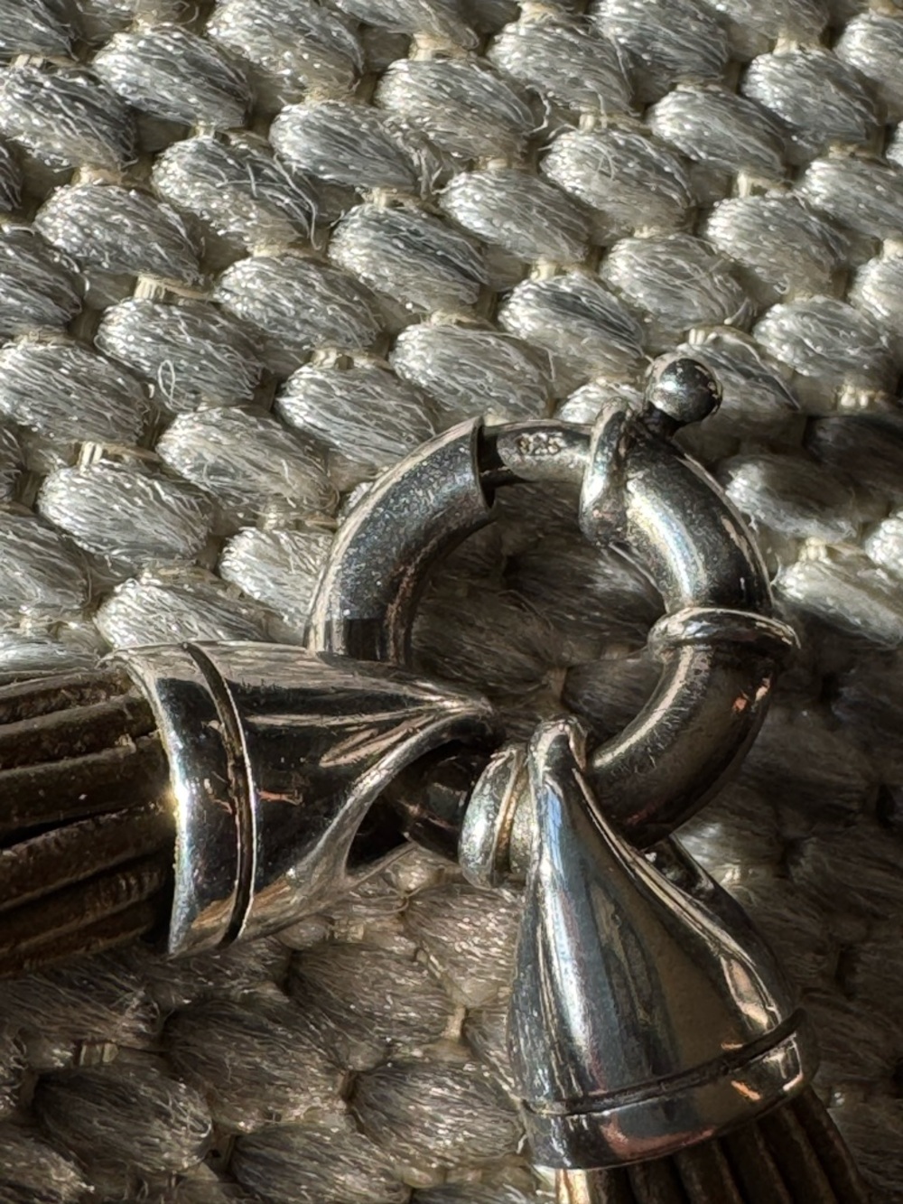 Somers Randolph Sterling Silver and Brown Leather Bracelet - Picture 4 of 5